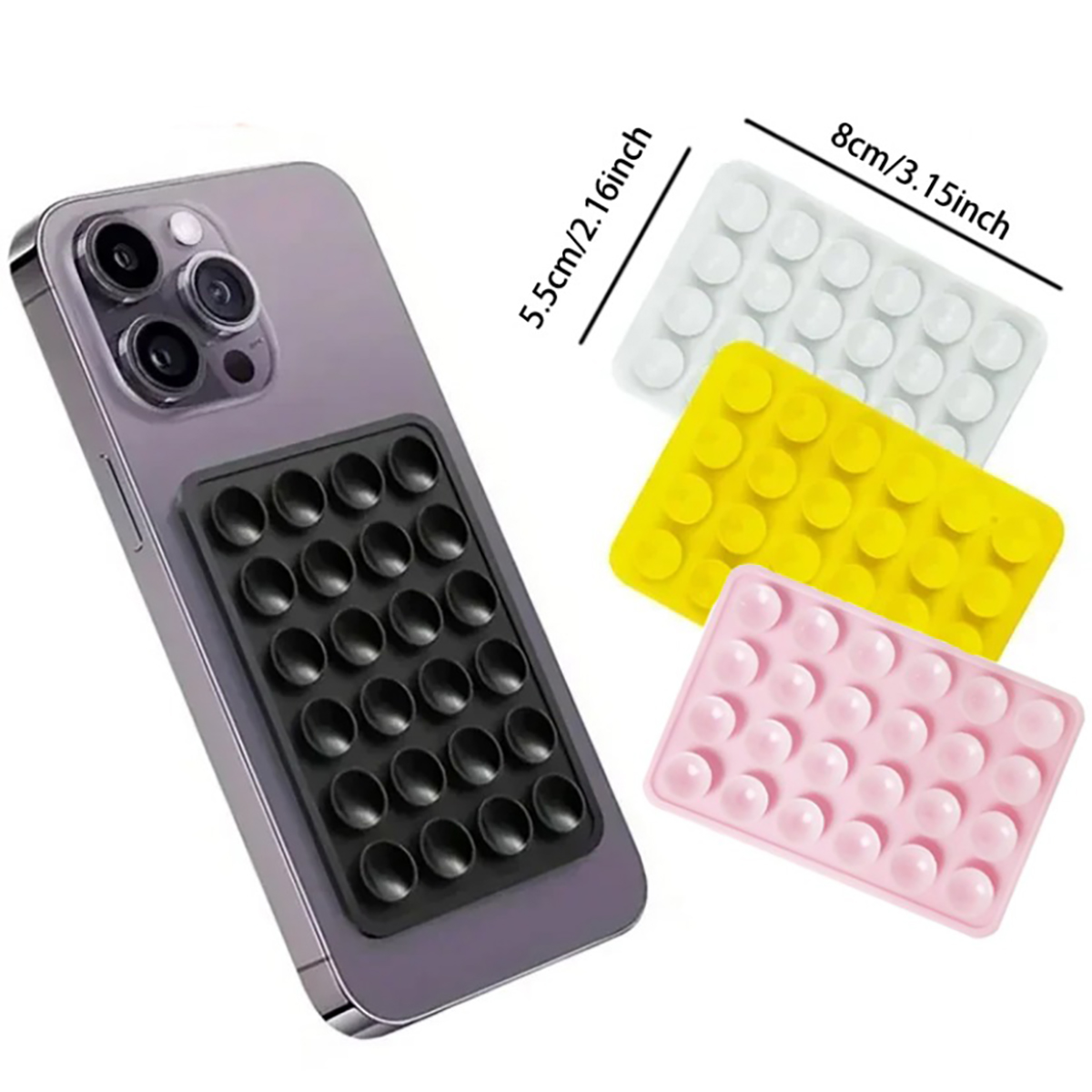 Phone Holder - Silicone Suction Phone Holder Mat Multifunctional