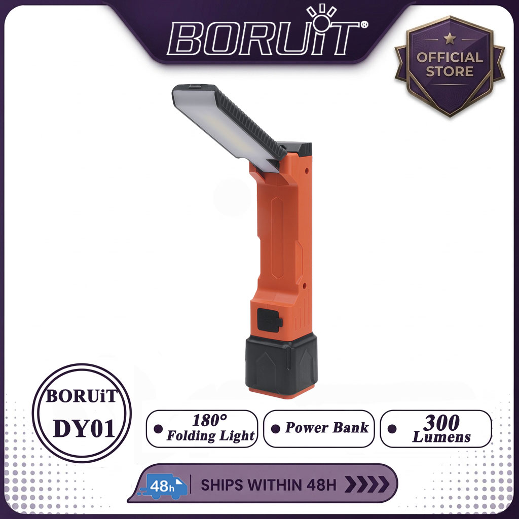 BORUiT 300LM LED Work Light Zo - đánh giá và giá Power Bank