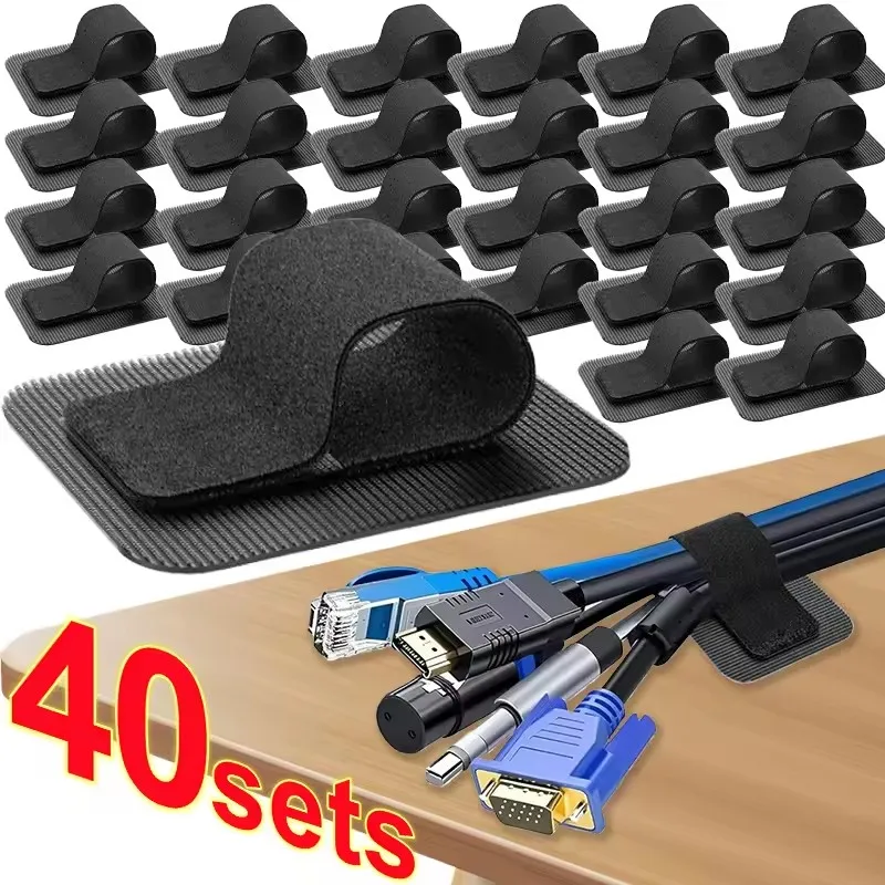 4-40 Sets Cable Management Und - đánh giá và giá Cable Organizer