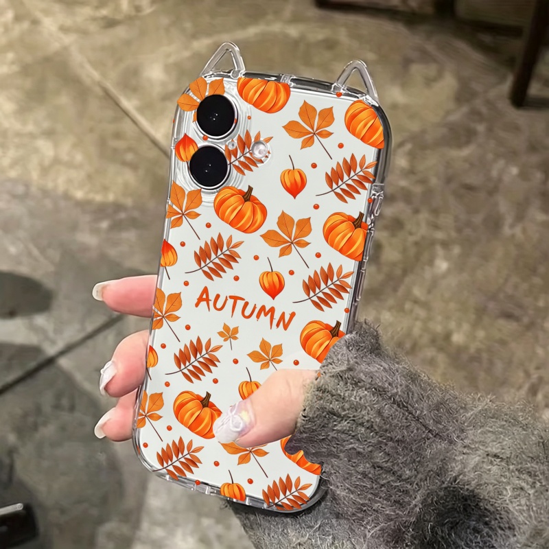 Autumn Pumpkin Falling Leaves  - đánh giá và giá Usb Charger