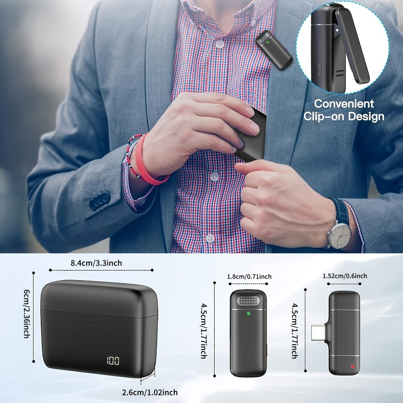 Wireless Lavalier Microphone w - đánh giá và giá Wireless Charger