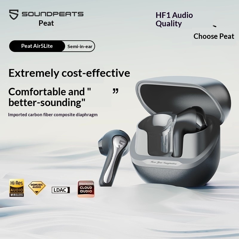 SoundPEATS Air5 Lite Bluetooth - đánh giá và giá Headphones Wireless