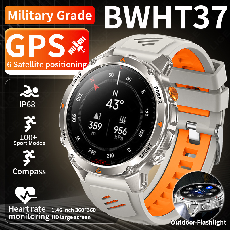 LIGE Rugged GPS Track Smart Wa - đánh giá và giá Smart Watch