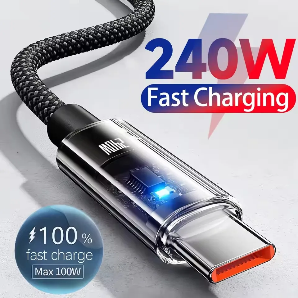 240W Nylon USB Type C Super Fa - đánh giá và giá Usb Charger