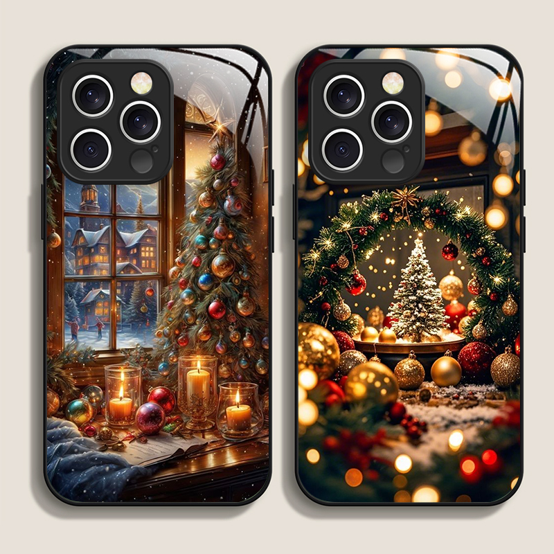 Christmas Tree Gift Snowy Town - đánh giá và giá Usb Charger