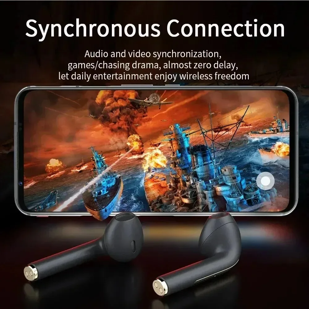 New J18 TWS Wireless Earbuds 5 - đánh giá và giá Wireless Charger
