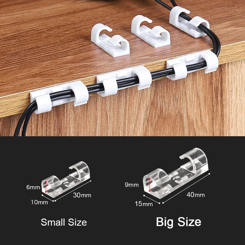 Cable Clips Organizer Drop Wir - đánh giá và giá Cable Organizer